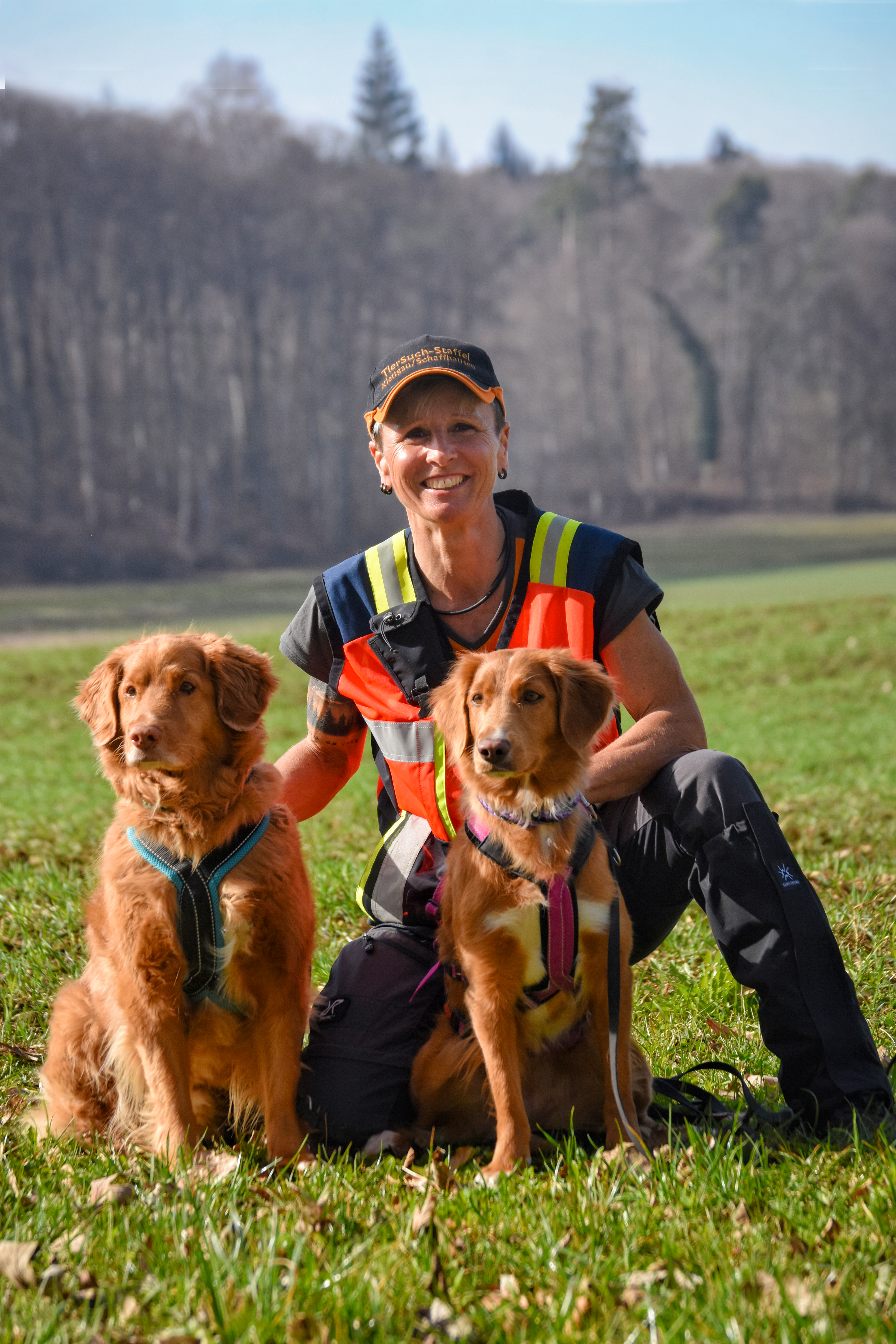 Susanne mit Axl und Eina