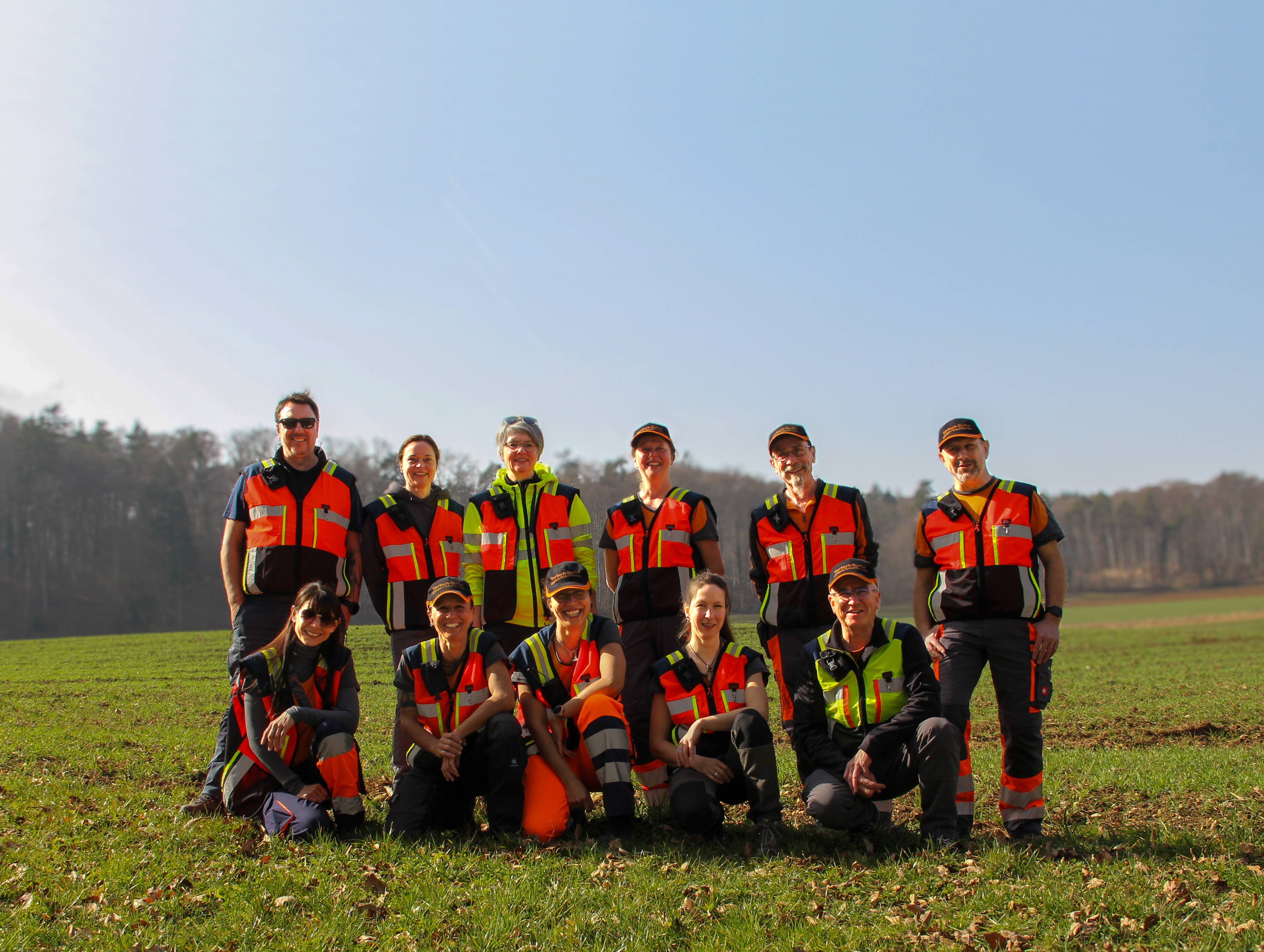 Das Team der Tiersuch-Staffel